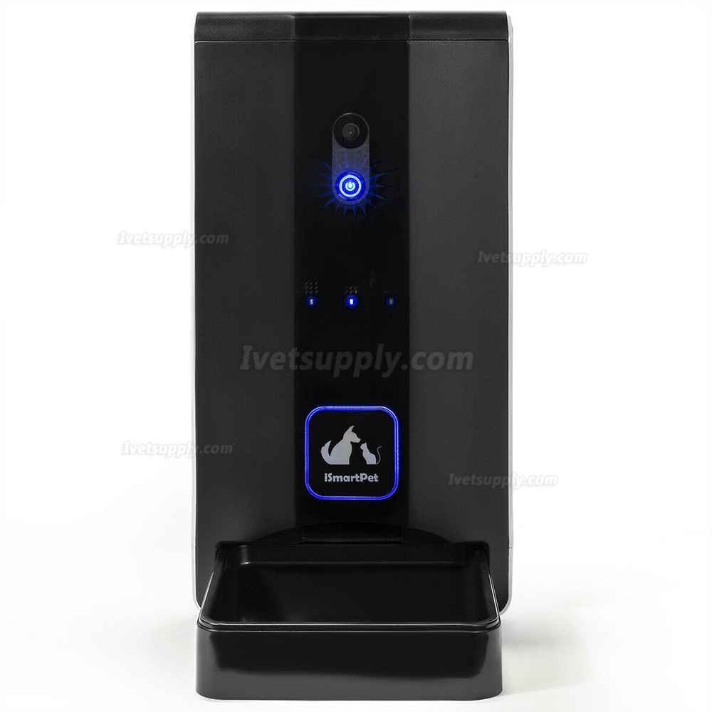 Pet Automatic Feeder Dog Cat Food Dispenser Smart App WiFi Camera 7L